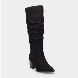 Black Slouchy Boots